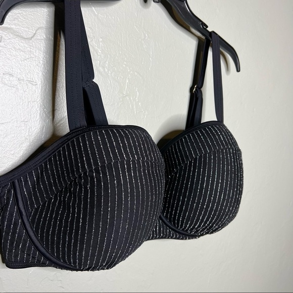 Swimsuits for All Gabifresh Metallic Underwire Bikini Top - Picture 2 of 7